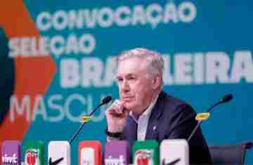 Carlo Ancelotti convoca seleção para dois últimos amistosos de 2025